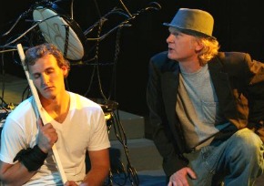John Scheller en Christian et Brian Griffin en Cyrano © Mikki Schaffner, New Edgecliff Theatre